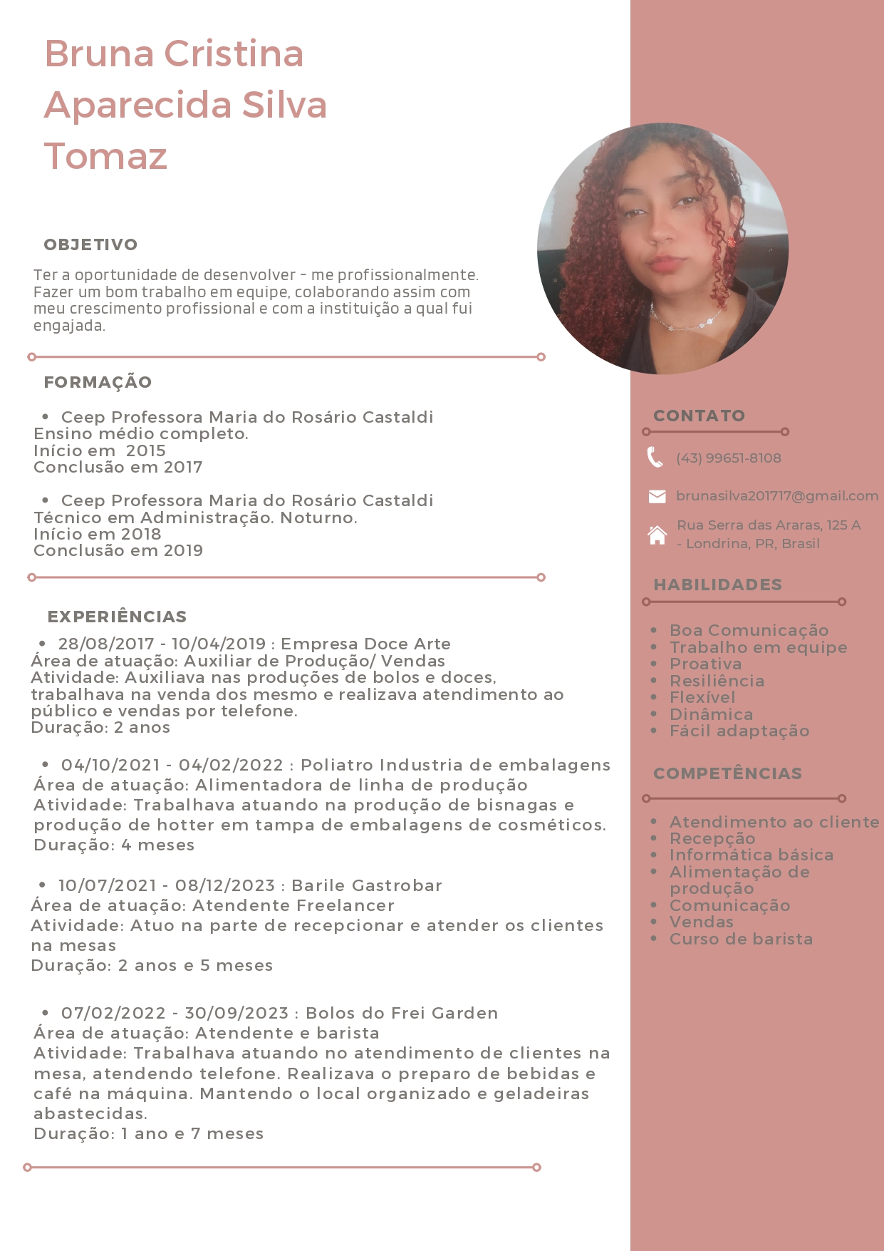 Bruna Cristina Aparecida Silva Tomaz